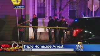 Person Of Interest Arrested In Oakland Triple Homicide