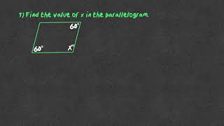 Properties and Proving Parallelograms