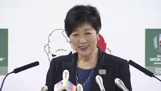 東京都知事定例会見　2019年10月25日放送