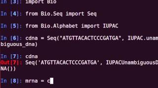Introduction to Biopython - English