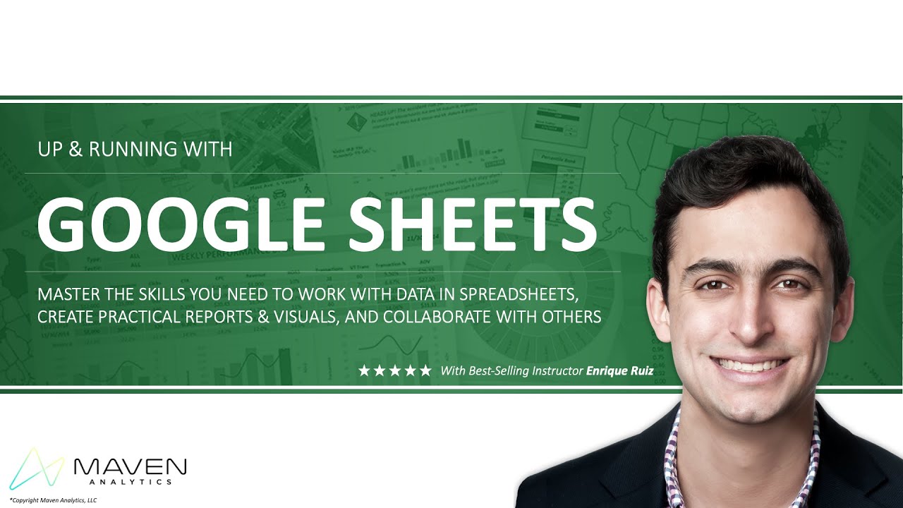 Intro To Google Sheets New Course Youtube
