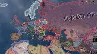 How peace deal mod makes a difference  - Hoi4 Timelapse