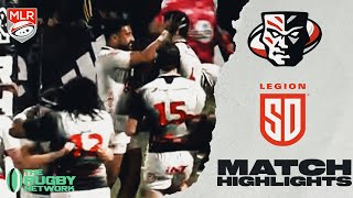 Utah vs San Diego (16-26) | Hard fought game won at the DEATH | Major League Rugby Highlights