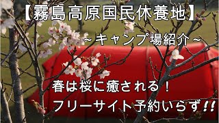 【キャンプ場紹介!!】霧島高原国民休養地キャンプ場