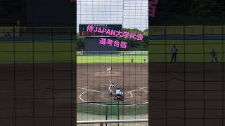 ドラフト候補集結　侍JAPAN大学代表　選考合宿　#baseball  #大学野球  #侍ジャパン  #侍japan  #ドラフト候補