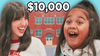 SURPRISING A SCHOOL with $10,000
