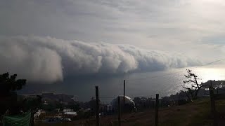 Onda no céu? Nuvem gigante assusta moradores no Chile