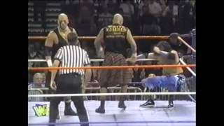 WWF Monday Night RAW - The Hardy Boys vs. The Headbangers (2/17/1997) HD