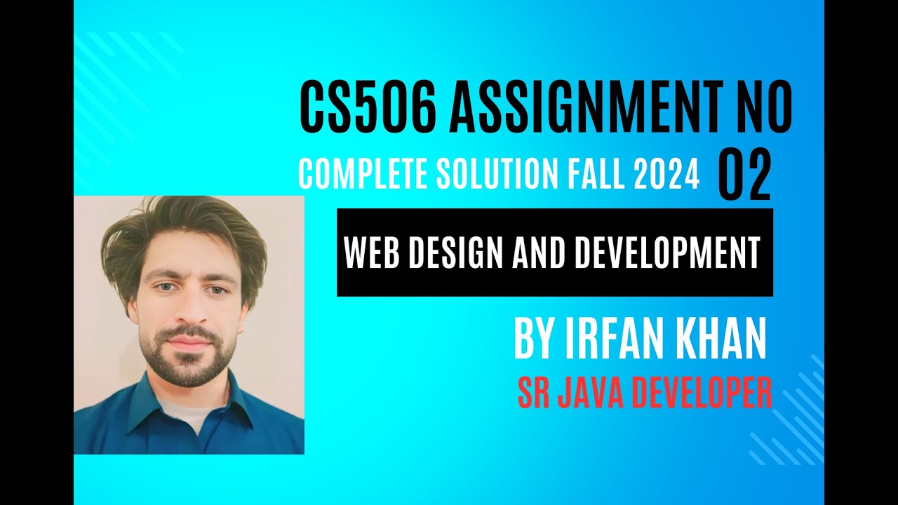 Cs506 Assignment 2 Complete Solution Fall 2024 Web Design And