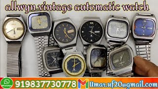 vintage watch sell in india allwyn mix watch automatic or winding watch loat #vintagewatches #allwyn