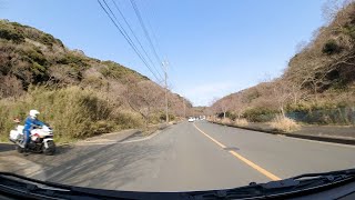 三浦半島のワインディング / 国道134号 大楠山入口～横須賀IC方面