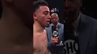 Jose El Rayo Valenzuela post fight interview (Valenzuela vs Colbert) who really won? #boxing