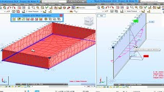 Autodesk Robot Tutorials 2016 - How To Apply Water Pressure On Swimming Pool