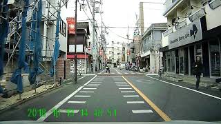 【ドライブレコーダー】路地から老女自転車飛び出し