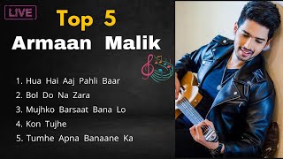 Best Of Armaan Malik | Top 5 Songs | LoFi (Slow + Reverb ) | Hindi Bollywood Romantic Songs