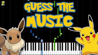 Guess Pokémon Music (Piano Quiz - Part 2)
