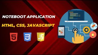 Simple Note-Book Application | Using For Html ,Css, Javascript(LocalStorage) | Application DEMO.