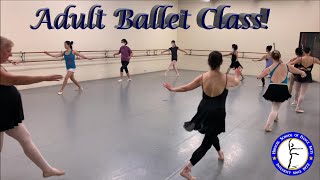 Adult Ballet at HSDA! All levels welcome. Exercise, stress reduction, artistry. And fun.