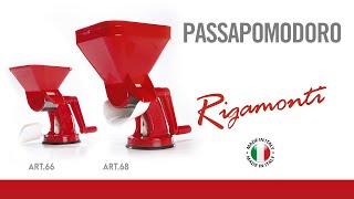 Rigamonti Pietro \u0026 figli - art. 66-68 PASSAPOMODORO