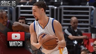 Klay Thompson Full Highlights at Clippers (2016.02.20) - 32 Pts, 7 Reb