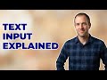 Where Do I Use Text Input In An HTML Form?