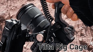 Sony a7iv Tilta Cage rig setup. For easy handheld build #a7iv #tilta