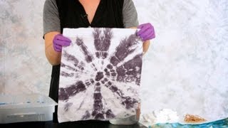 How to Make a Tie Dye Bullseye | Tie Dyeing