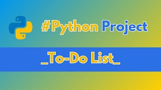 Build a To-Do List in Python | Beginner Friendly CLI Project