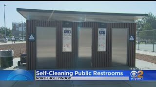 North Hollywood Park Gets Self-Cleaning Public Restroom