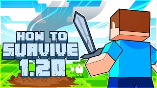 How to PROPERLY BEGIN your MINECRAFT 1.20 SURVIVAL | How to Survive Minecraft #1