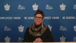 BCGEU 2024 Candidate Statement - Coralie Gregoire