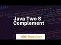 java two s complement
