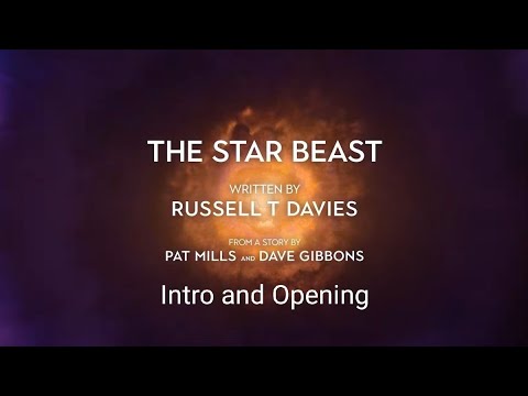Doctor Who – Intro and opening of The Star Beast