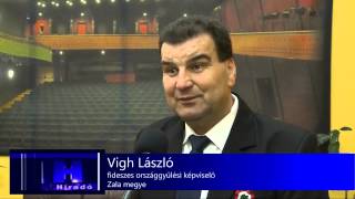 Vigh László lobbizik a Hevesi Sándor Színházért - ZTV Híradó