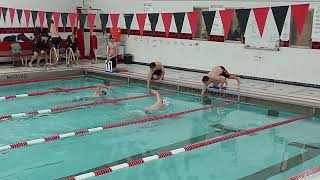 2025/1/2 Dansville vs Wayland, 500 Free, Jake