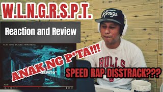 W.L.N.G. R.S.P.T. | BALASUBAS (REVIEW & REACTION VID) BY TARGET | (SPEED RAP DISS)