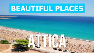 Attica best places to visit | Trip, review, attractions, holidays, scenery, rest | Greece 4k drone