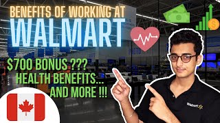BENEFITS OF WORKING AT WALMART || DISCOUNTS - BONUS  - MEDICAL CARE ||  