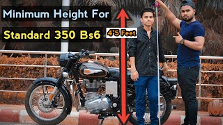 Story Of Short BULLET Riders || Minimum Height For Royal Enfield Standard 350 Bs6 | All Doubts Clear