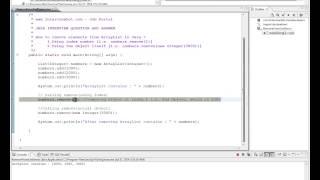 JAVA HOW TO REMOVE ELEMENT FROM ARRAYLIST