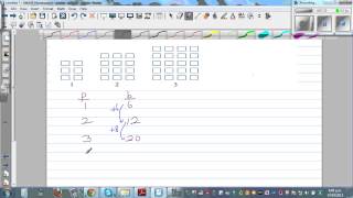 Finding the rule of a quadratic pattern