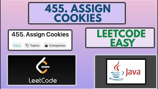 Leetcode | 455. Assign Cookies | Easy | Java Solution