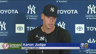 Aaron Judge's captaincy of Yankees officially begins