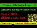 விவசாய விலை பொருட்கள் ஏலத்தில் விற்பனை agri commodities sold in auction boothapadi agri mandi