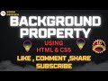 Full Screen Background Image with HTML CSS | Responsive Full Page Background Image CSS