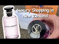 LUXURY SHOPPING IN NZ | UNBOXING Louis Vuitton Fragrance with engraving