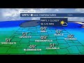 mild temps and rain chances ahead