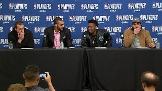 Utah Jazz Postgame Interview | Thunder vs Jazz - Game 4 | April 23, 2018 | 2018 NBA Playoffs