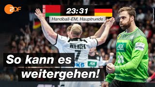 Weißrussland - Deutschland 23:31 - Highlights | Handball-EM 2020 - ZDF