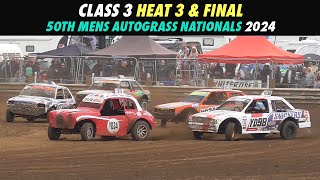 2024 Mens National Autograss Championships, Class 3, Heat 3 (ALL RACES) Yorkshire Dales